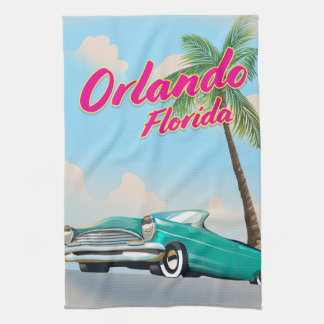 Orlando Florida Tea Towel
