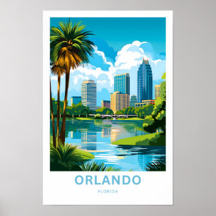 Orlando Florida Travel Print
