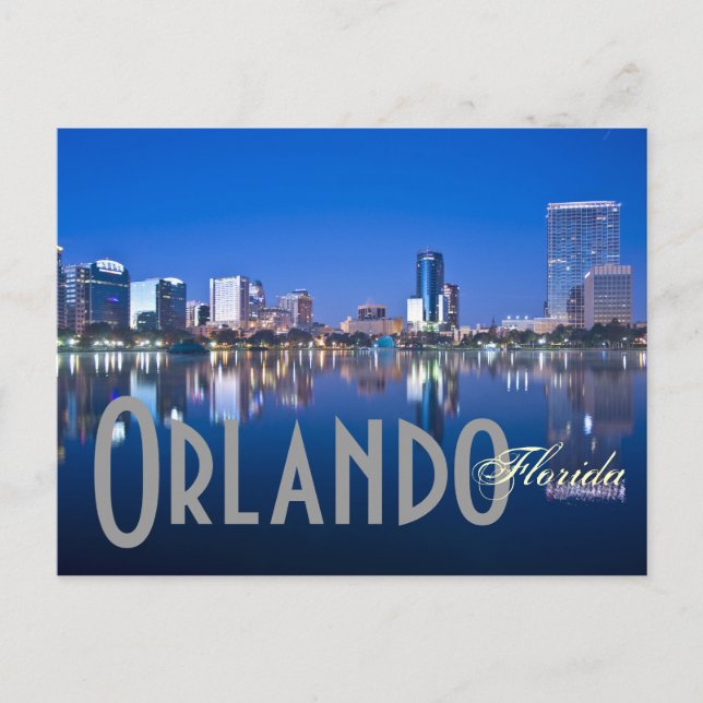 Orlando, Florida, U.S.A. Postcard (Front)