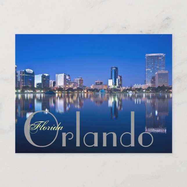 Orlando, Florida, U.S.A. Postcard (Front)