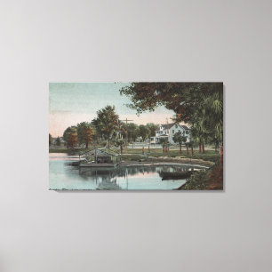 Orlando, Florida - View of a Cove at Lake Canvas Print