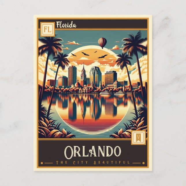 Orlando, Florida | Vintage Postcard (Front)