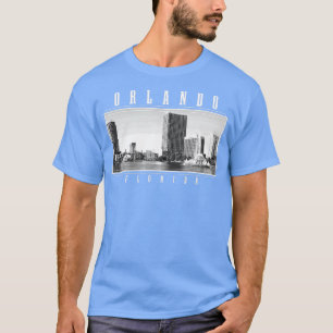 Orlando Florida Vintage Skyline Vintage Orlando T-Shirt