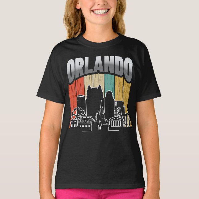 Orlando Florida Vintage T-Shirt (Front)