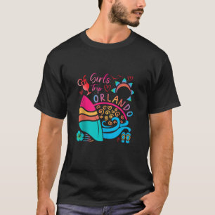 Orlando Girls Trip 2023 Beach Summer Vacation Tie  T-Shirt