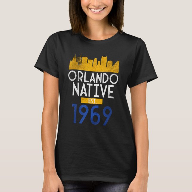 Orlando Native Est. 1969 1 T-Shirt (Front)