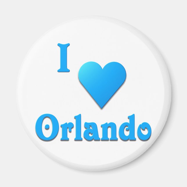 Orlando -- Sky Blue Magnet (Front)