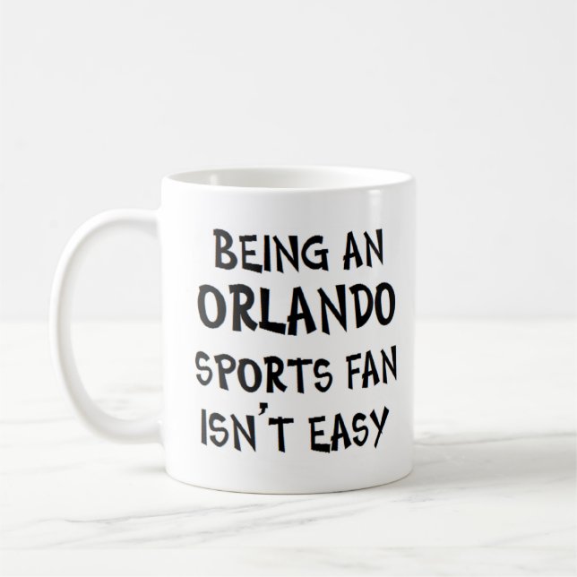 orlando sports fan, being coffee mug (Left)