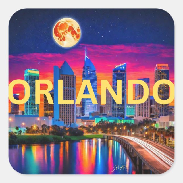 Orlando Sticker (Front)