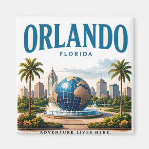 Orlando Sunshine Adventure Magnet