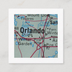 orlando We've Moved New Address Card
