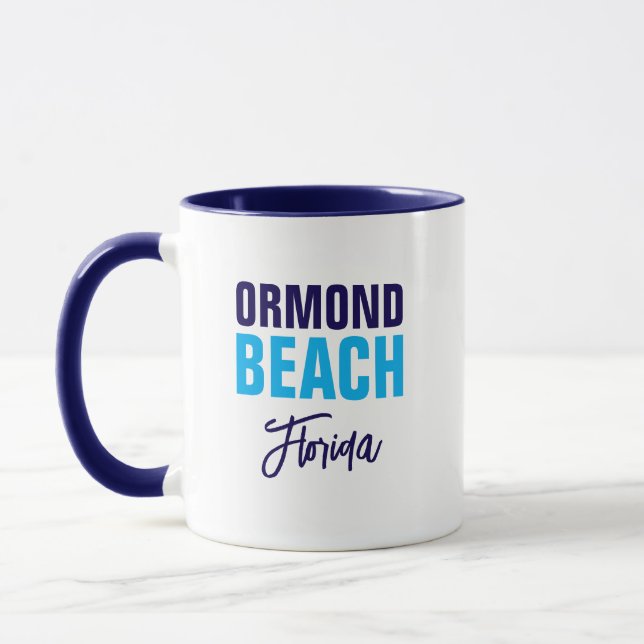 Ormond Beach Florida Coffee Mug (Left)