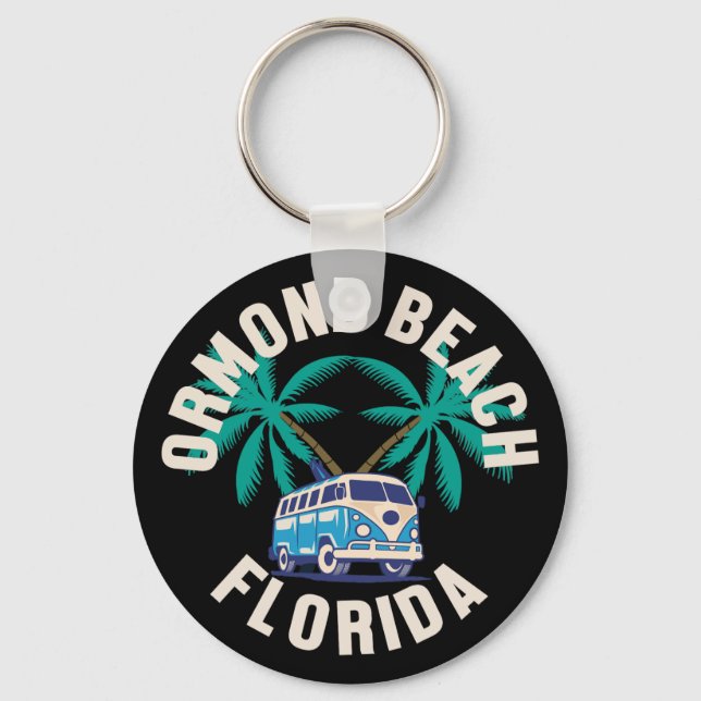Ormond Beach,Florida Key Ring (Front)