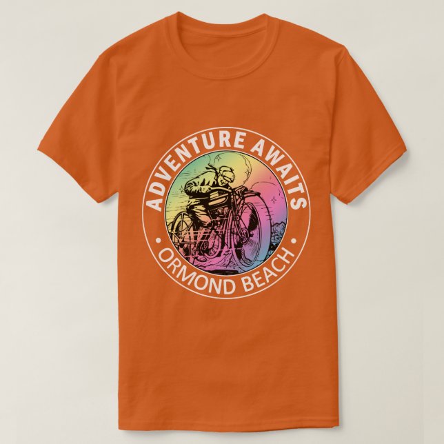 Ormond Beach Florida T-Shirt (Design Front)
