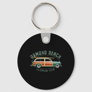 Ormond Beach Florida Vintage Surfing Key Ring