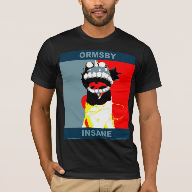 Ormsby Black Campaign Tee (Front)