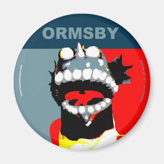Ormsby Campaign Magnet Round