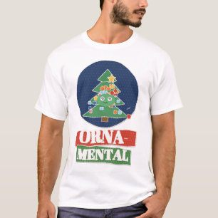 Orna-mental Overdecorated Christmas Tree T-Shirt