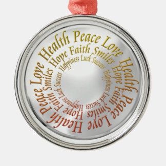 ornament2 metal tree decoration