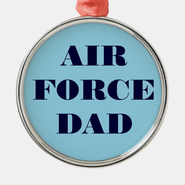 Ornament Air Force Dad (Front)