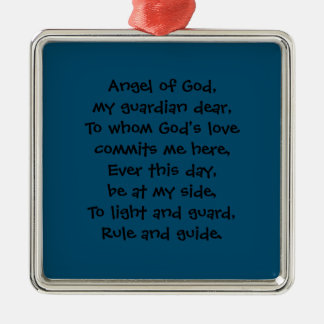Ornament - Angel of God prayer 