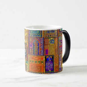 Ornament arabic stylish design magic mug