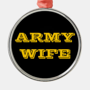 Ornament Army Wife