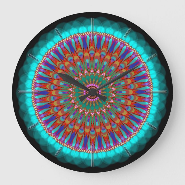 Ornament Art X Options Wall Clocks (Front)