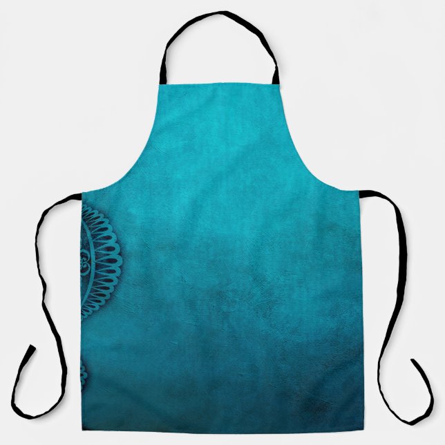 Ornament background image template apron (Front)