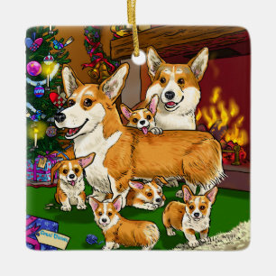 Ornament Christmas Corgis