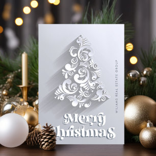Ornament Christmas Corporate Greeting Holiday Postcard