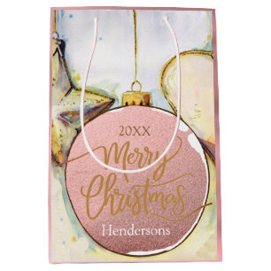 Ornament Christmas Medium Gift Bag