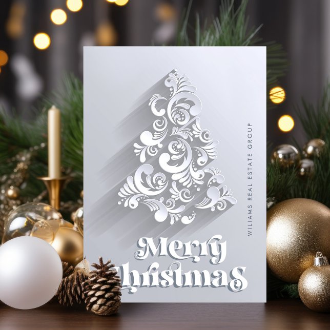 Ornament Christmas Tree Corporate Greeting Holiday Card (Creator Uploaded)