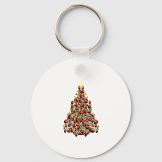 Ornament Christmas Tree Key Ring