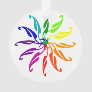 Ornament - Colour Wheel Leaves