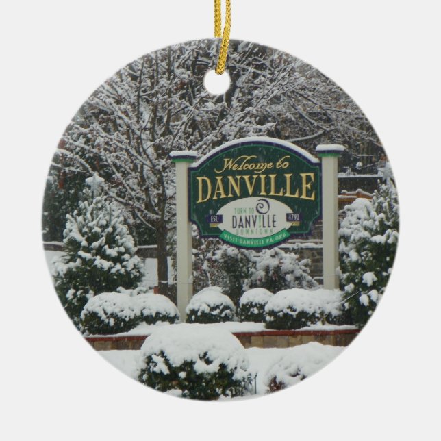 Ornament Danville  Pennsylvania (Front)