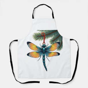 Ornament Dragonfly Apron