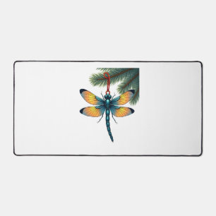 Ornament Dragonfly Desk Mat