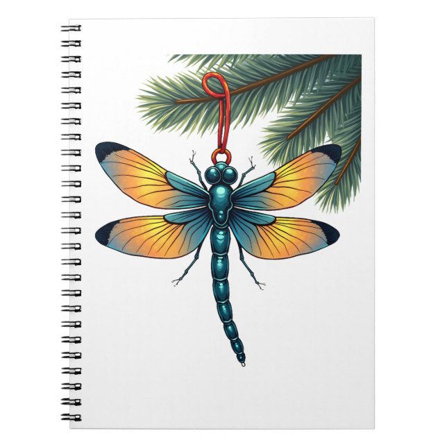 Ornament Dragonfly Notebook (Front)