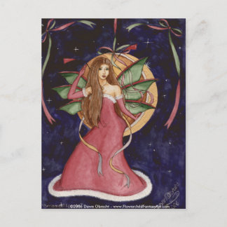 Ornament Faerie by Dawn Obrecht Postcard