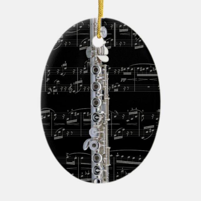 Ornament - Flute 2 - Pick your colour (Front)