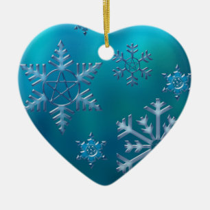 ornament_heart ceramic tree decoration