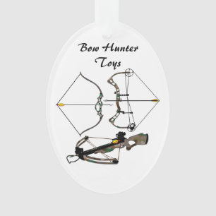 Ornament, hunting, bowhunter, Bow Hunter Toys, Ornament