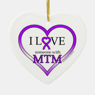 Ornament- I Love Someone with MTM Ceramic Tree Decoration