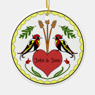 Ornament - Long, Happy Relationship Hex