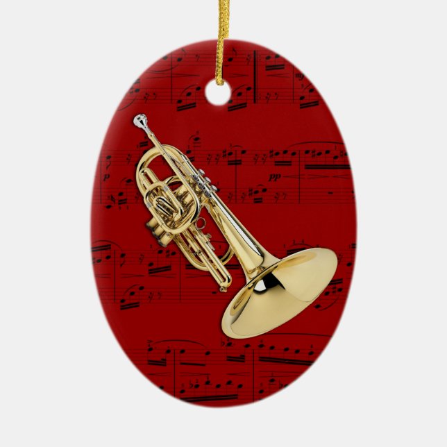 Ornament - Marching Mellophone- Pick your colour (Front)