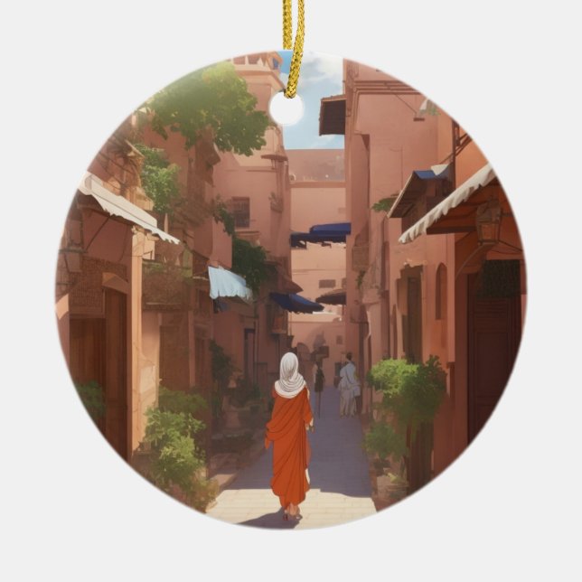 Ornament marrakech ai painting art (Front)
