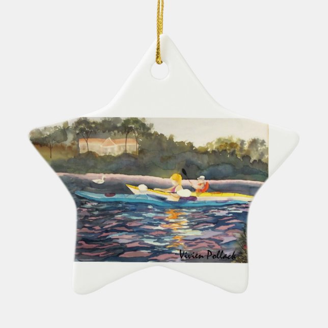 Ornament Nature's best moments kayak (Front)