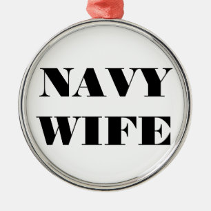 Ornament Navy Wife
