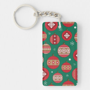 Ornament pattern key ring